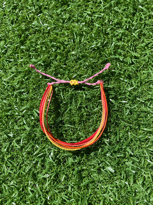 Phoenix Flame Wax String Bracelet