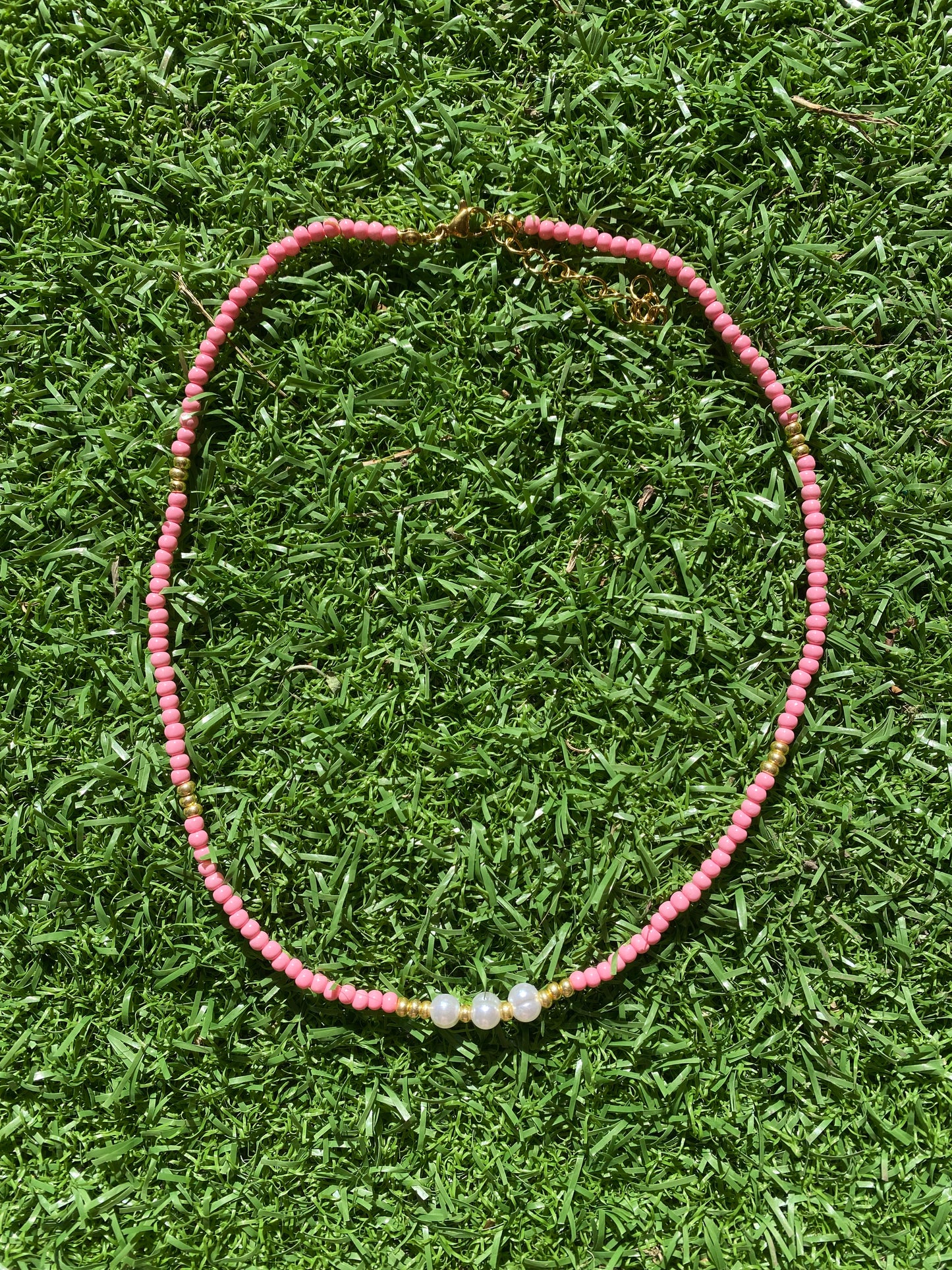 Bubblegum Pearl Necklace