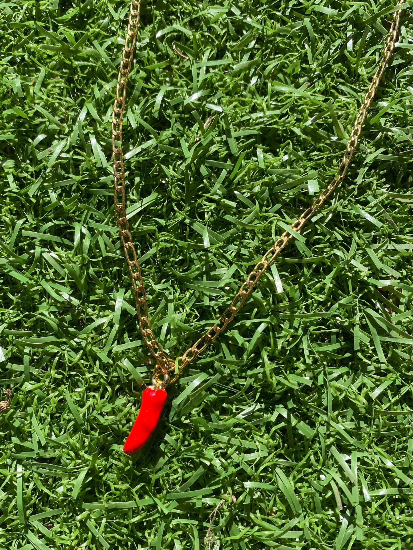 Hot Chilli Chain Necklace