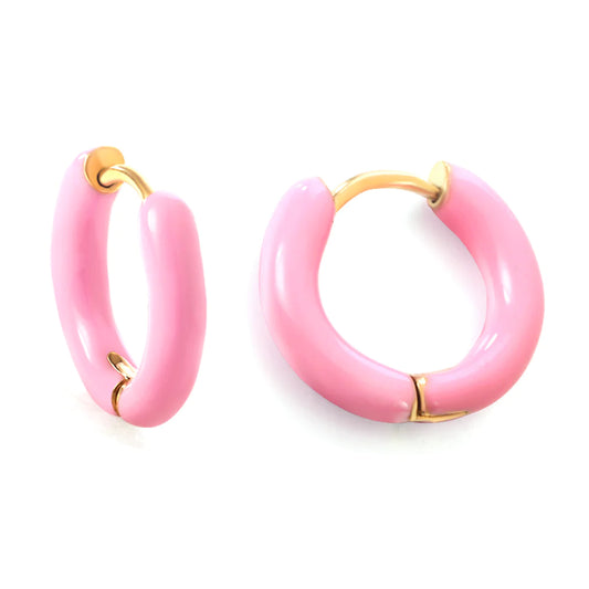 Pink Colour Pop Earrings