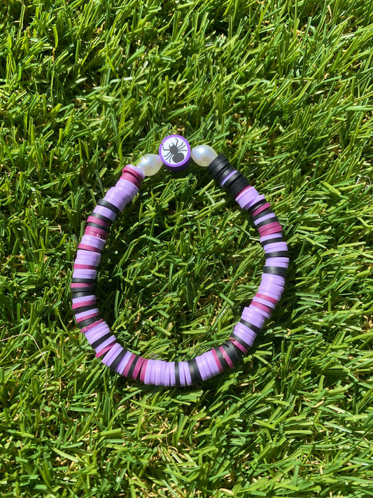 Purple Spider Bracelet