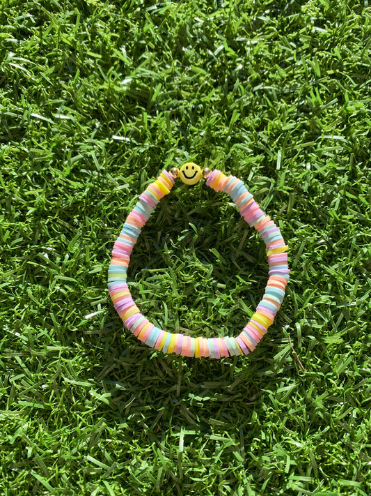 Joyful Pastel Smile Bracelet