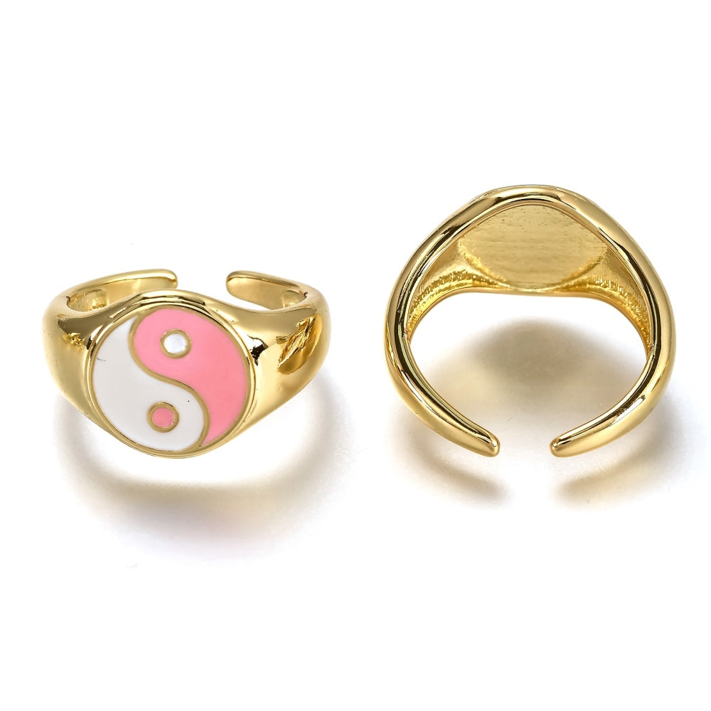 Blush Ying Yang Ring