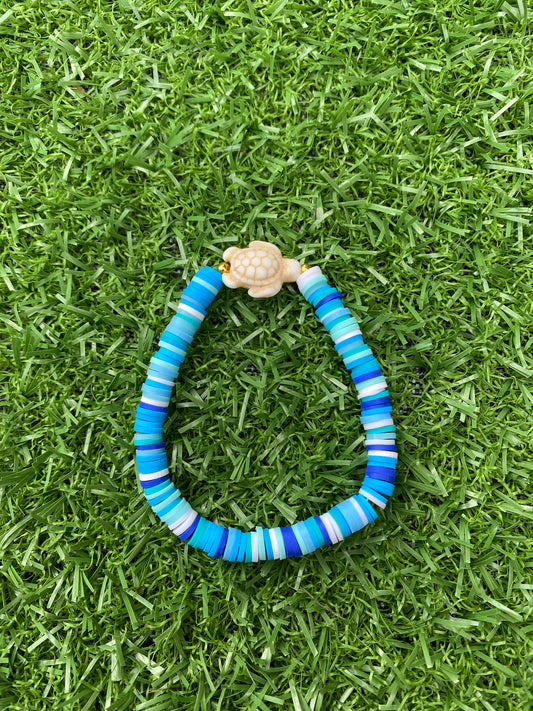 Turquoise Tides Turtle Bracelet