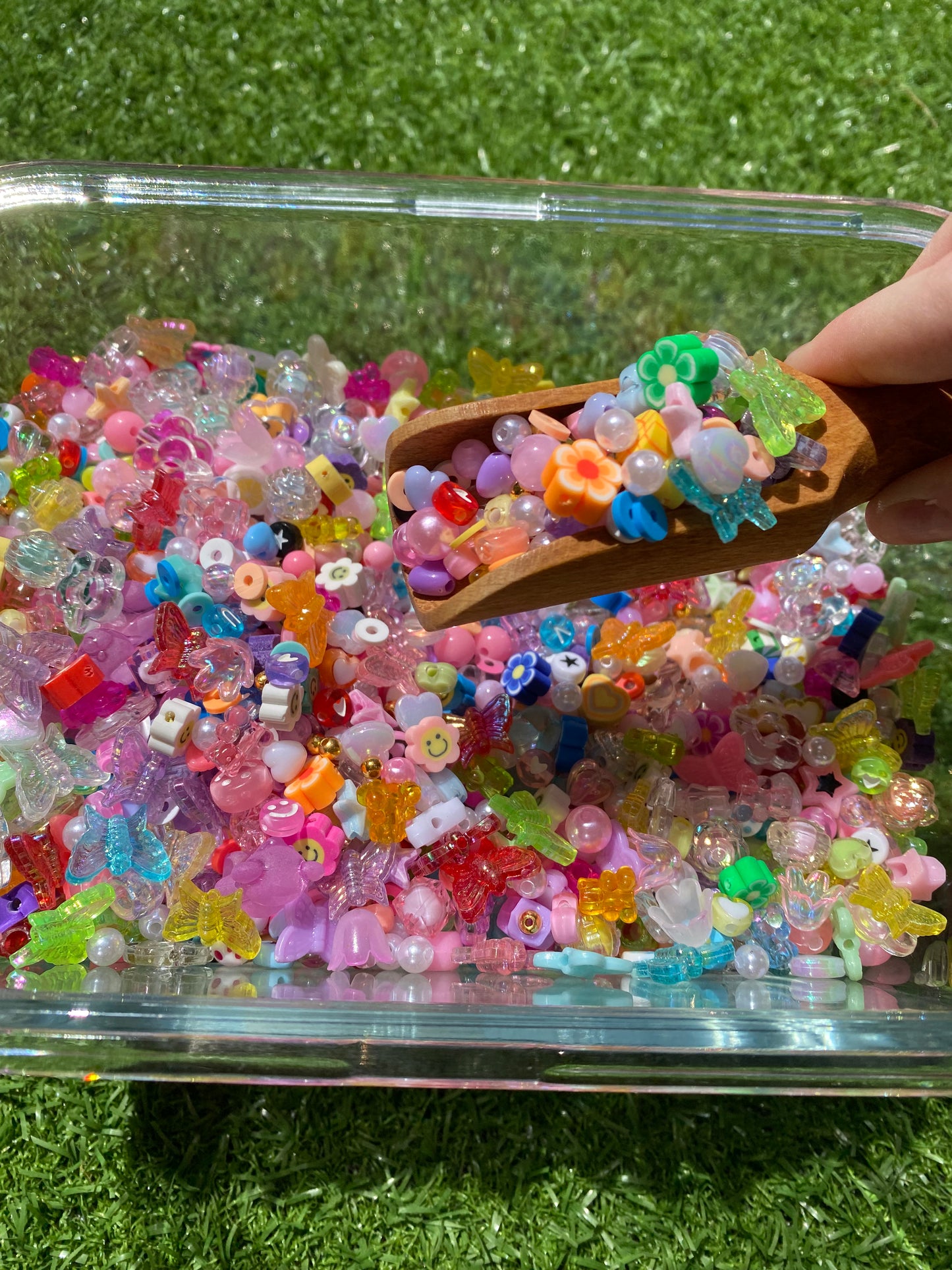 DIY Bead Confetti